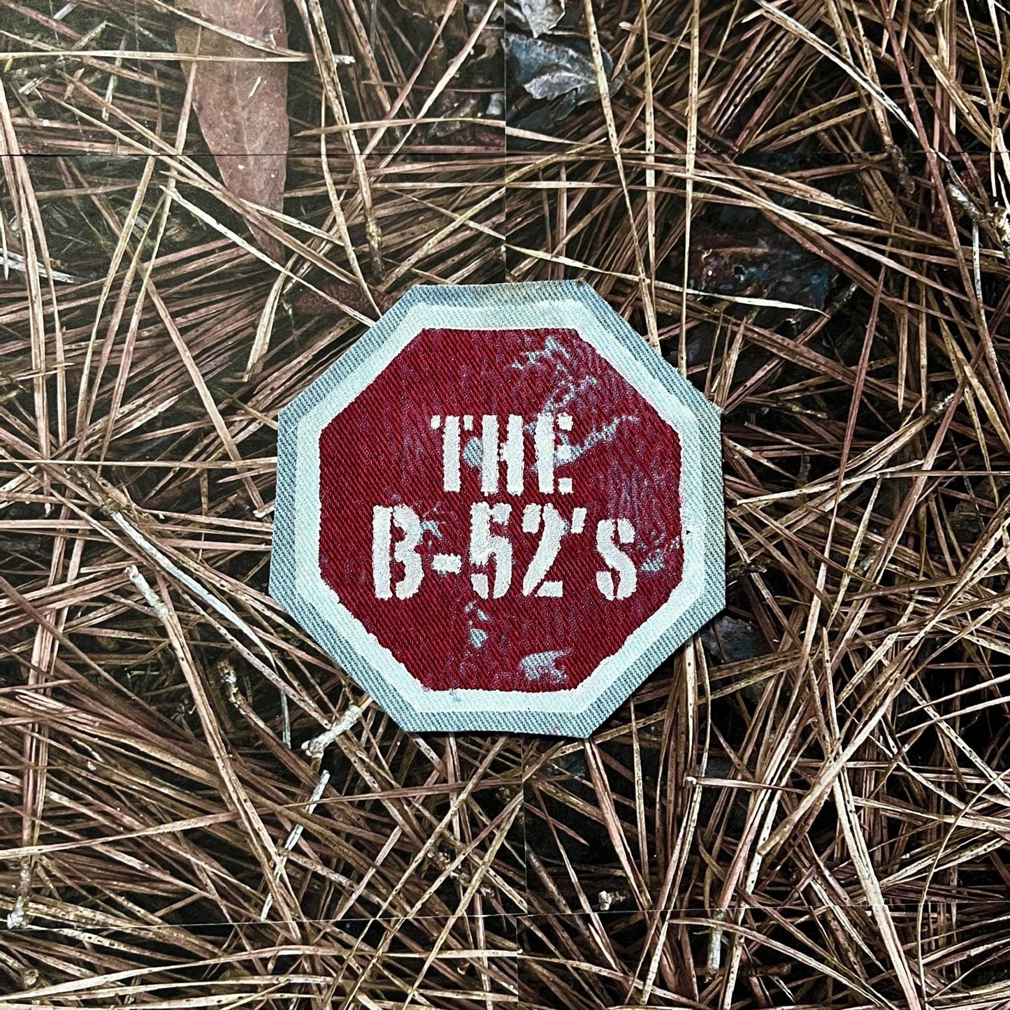 The B-52’s Denim Patch / Raw Edge / Sew On