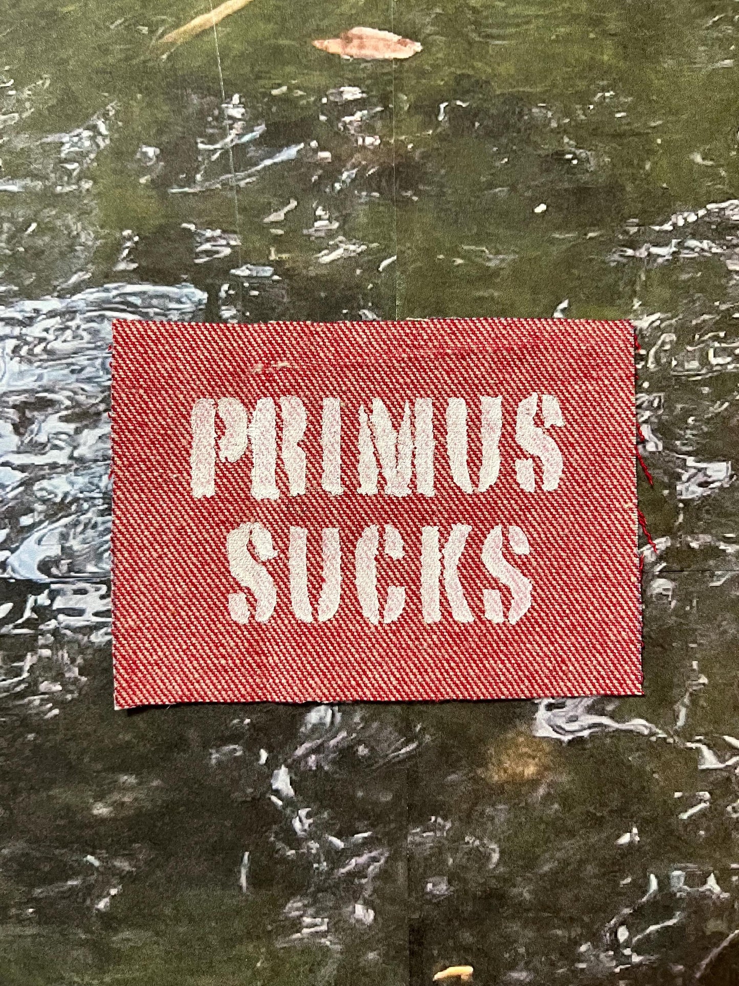 Primus Sucks Patch / Raw Edge / Sew On
