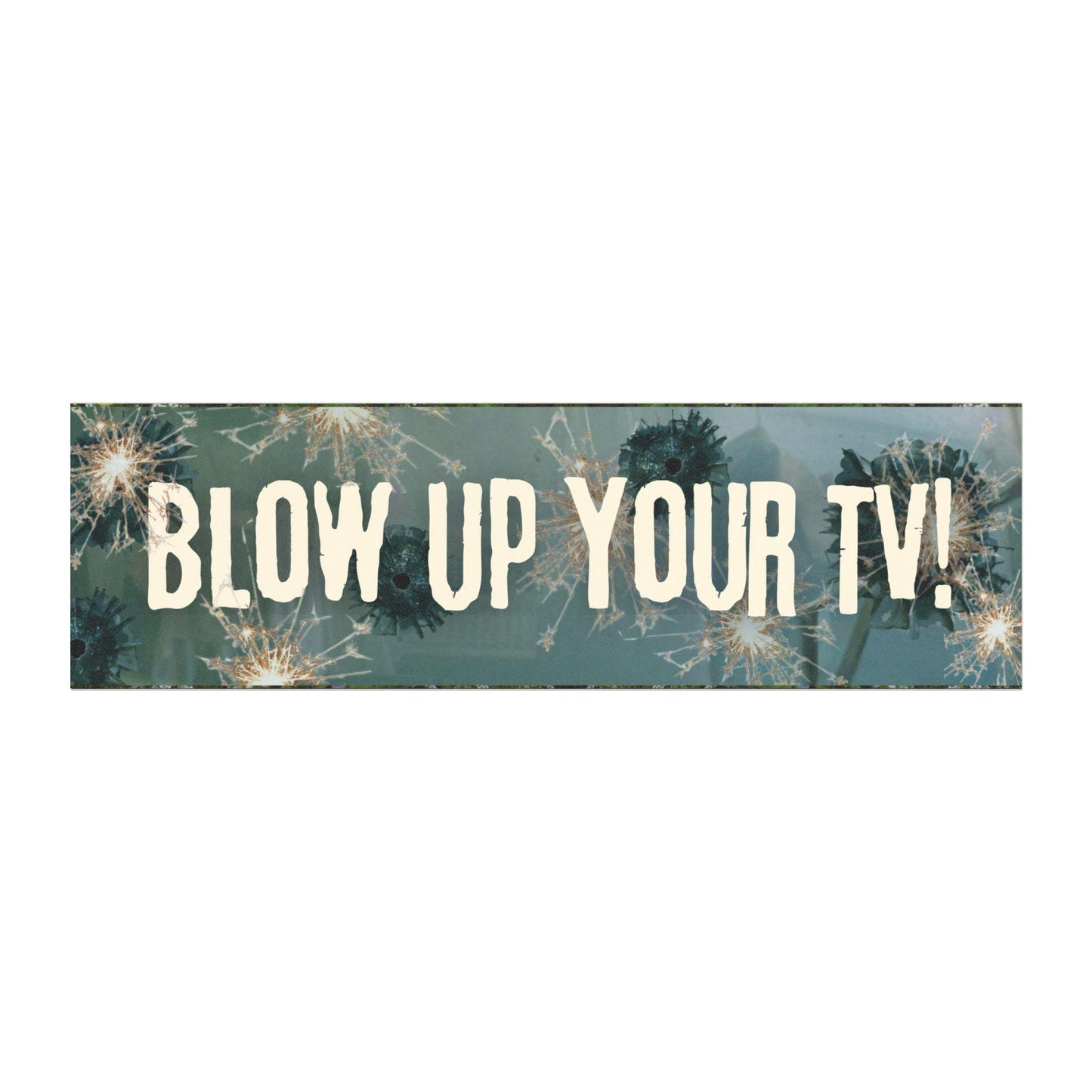 Blow Up Your TV / John Prine Car Magnet