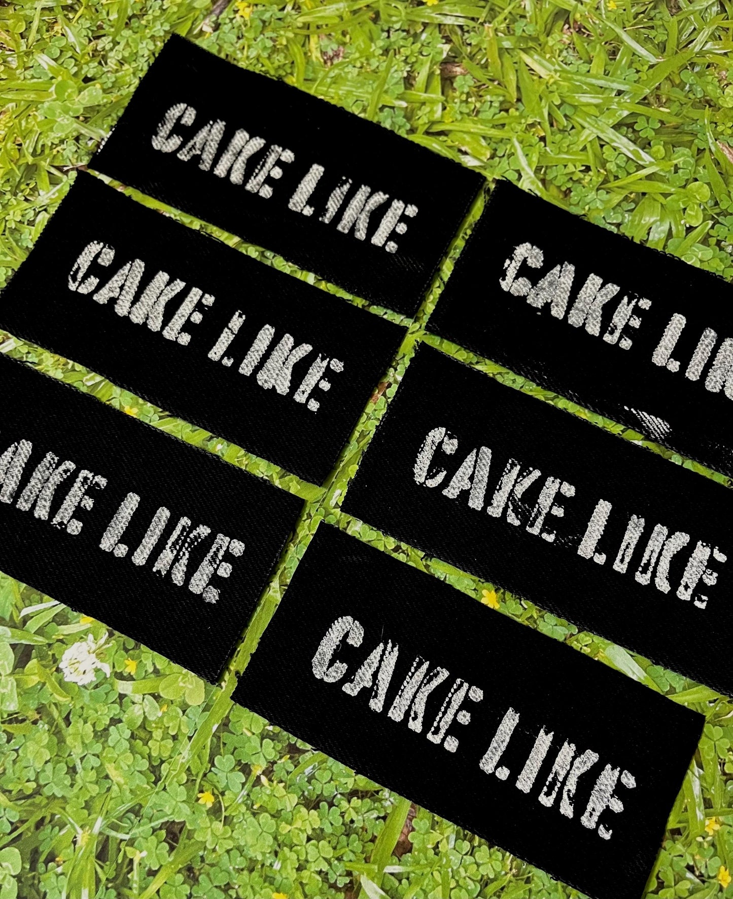 Cake Like Patch / Raw Edge / Sew On