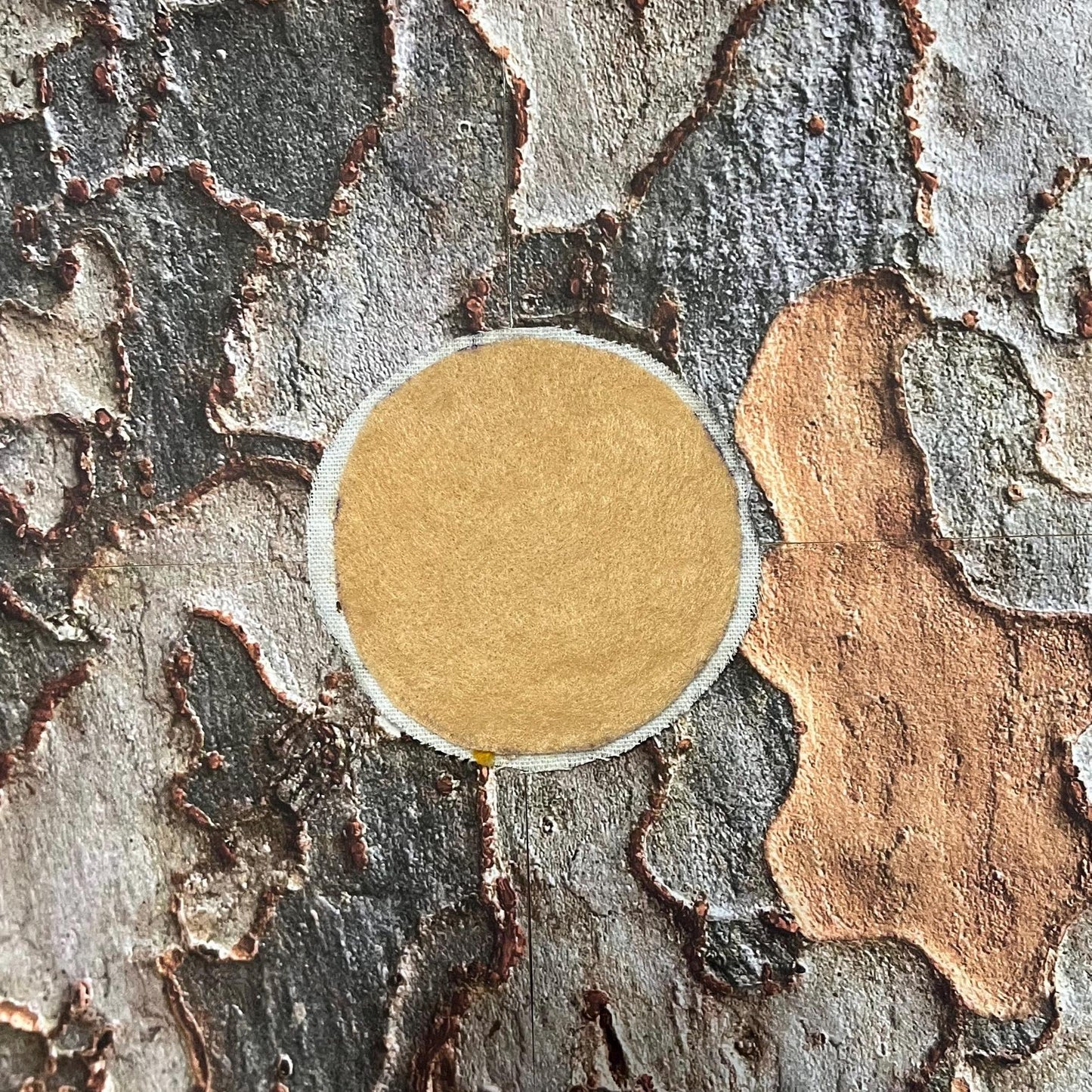 Hank Sr Patch / Raw Edge / Sew On