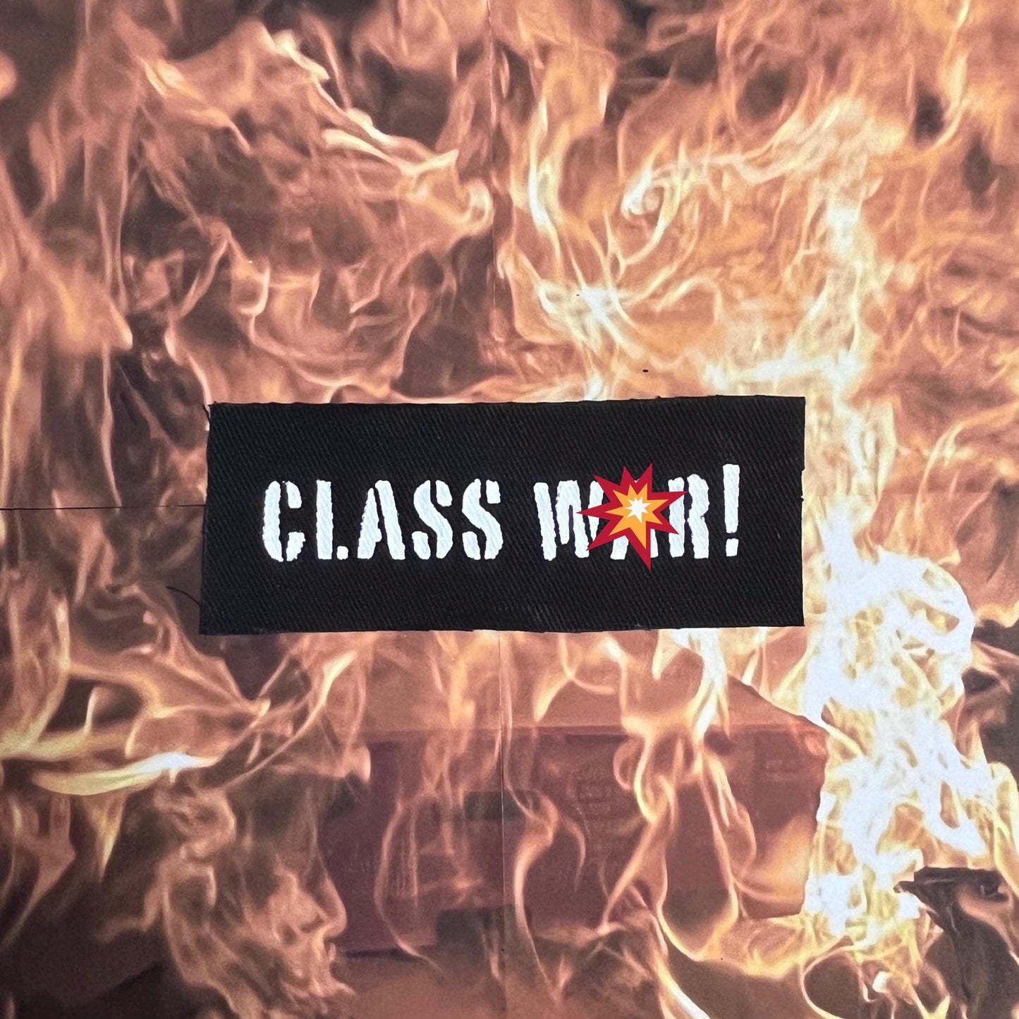 Class W*r Patch / Raw Edge / Sew On