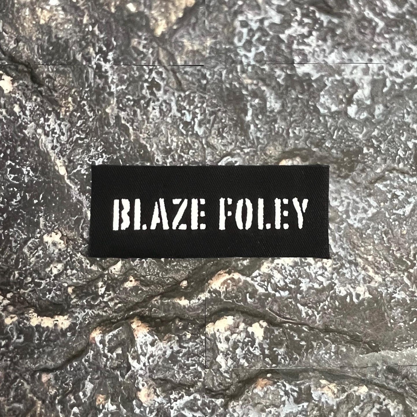 Blaze Foley Patch / Raw Edge / Sew On
