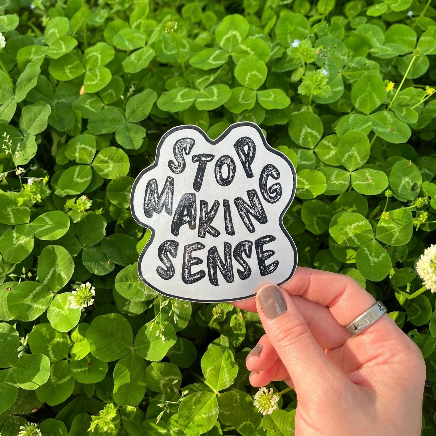 Stop Making Sense Vinyl Sticker