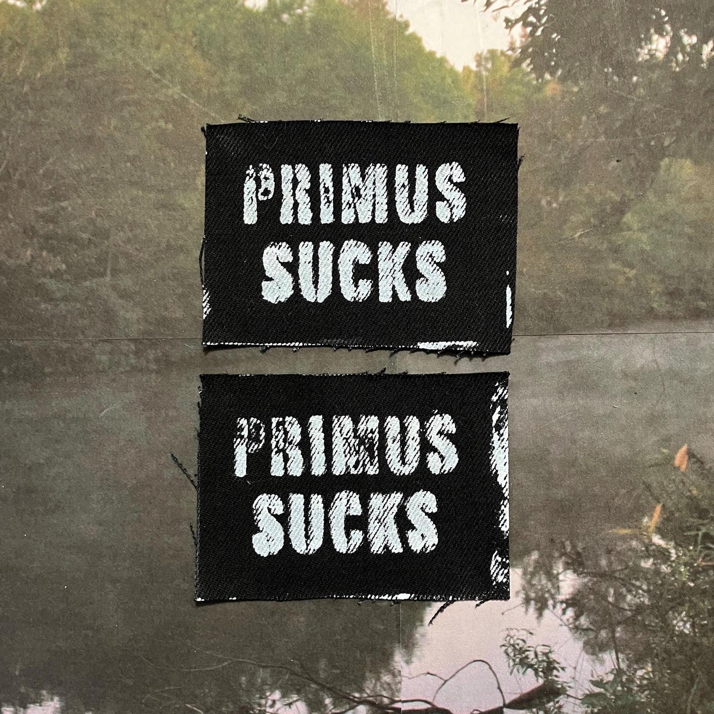 Primus Sucks Patch / Raw Edge / Sew On