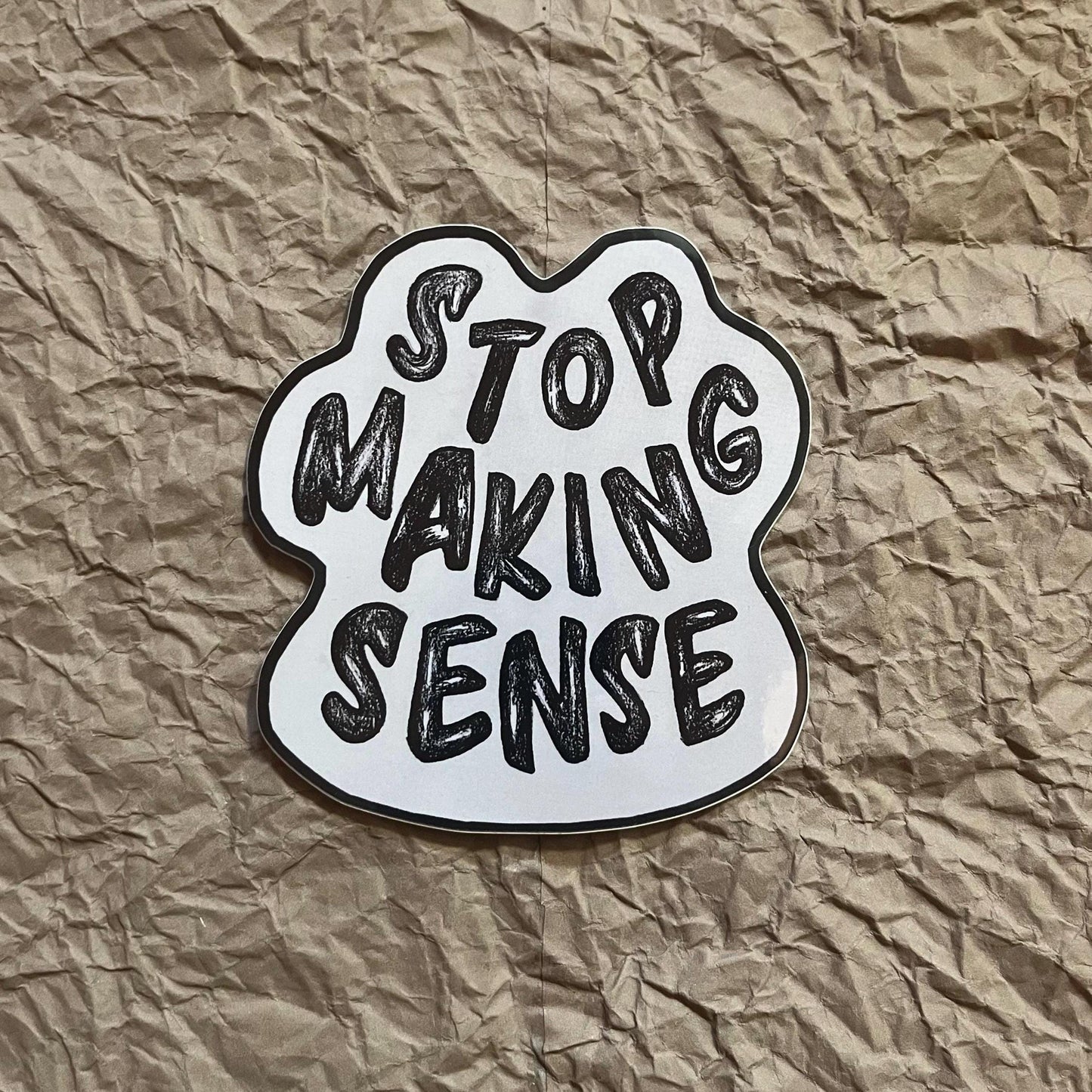 Stop Making Sense Vinyl Sticker