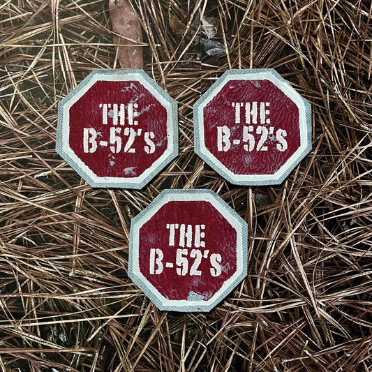 The B-52’s Denim Patch / Raw Edge / Sew On