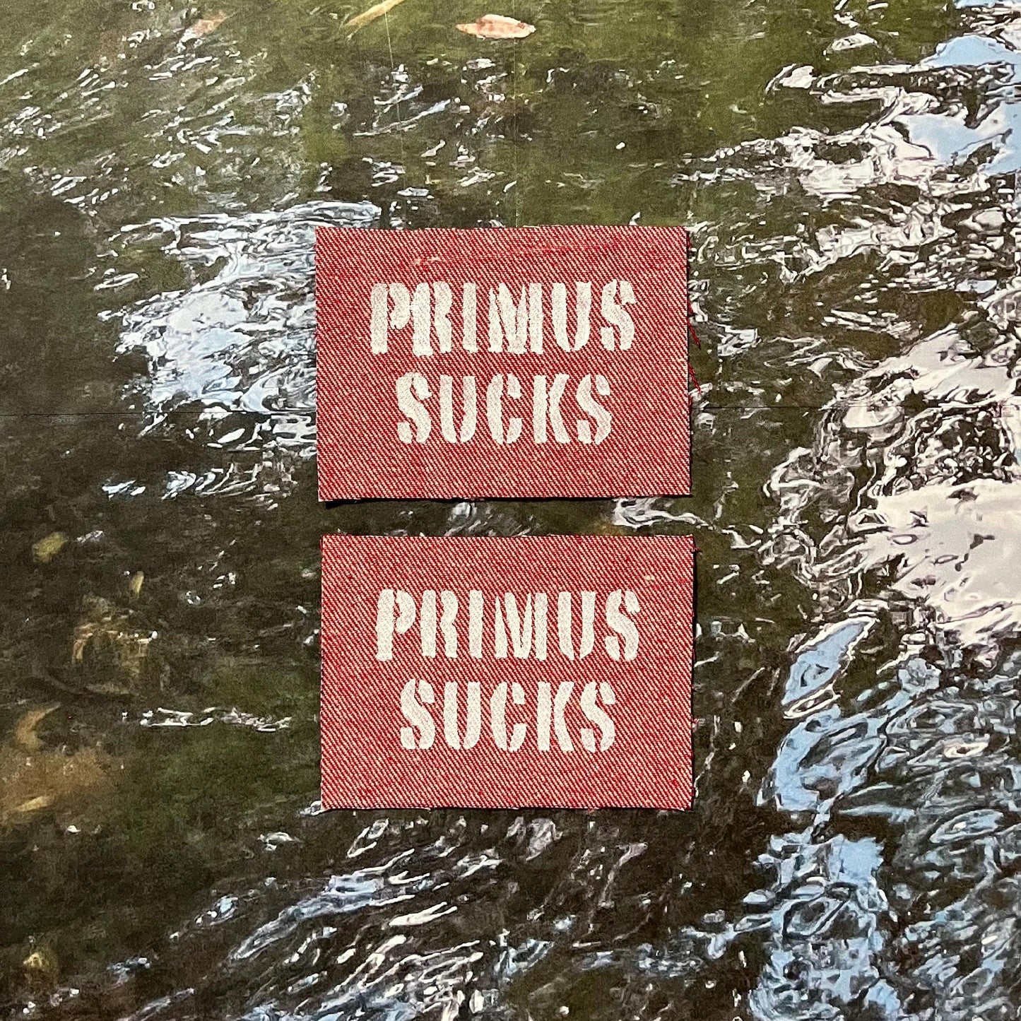 Primus Sucks Patch / Raw Edge / Sew On