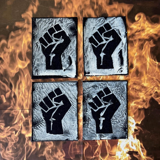 Power to the People Patch / Raw Edge / Sew On