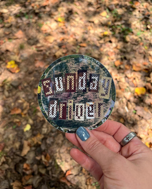 Sunday Driver Vinyl Sticker