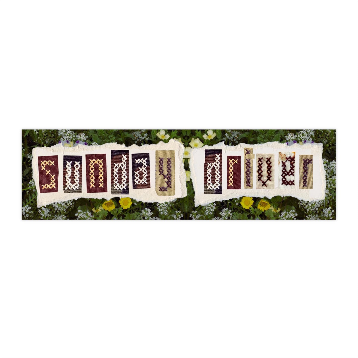 Sunday Driver Bumper Sticker