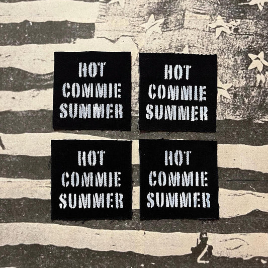 Hot Commie Summer Patch / Raw Edge / Sew On