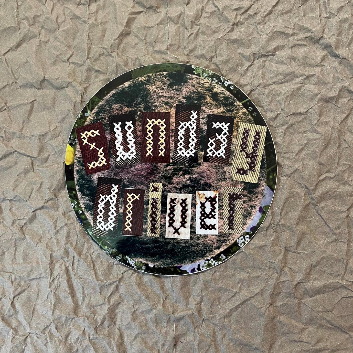 Sunday Driver Vinyl Sticker