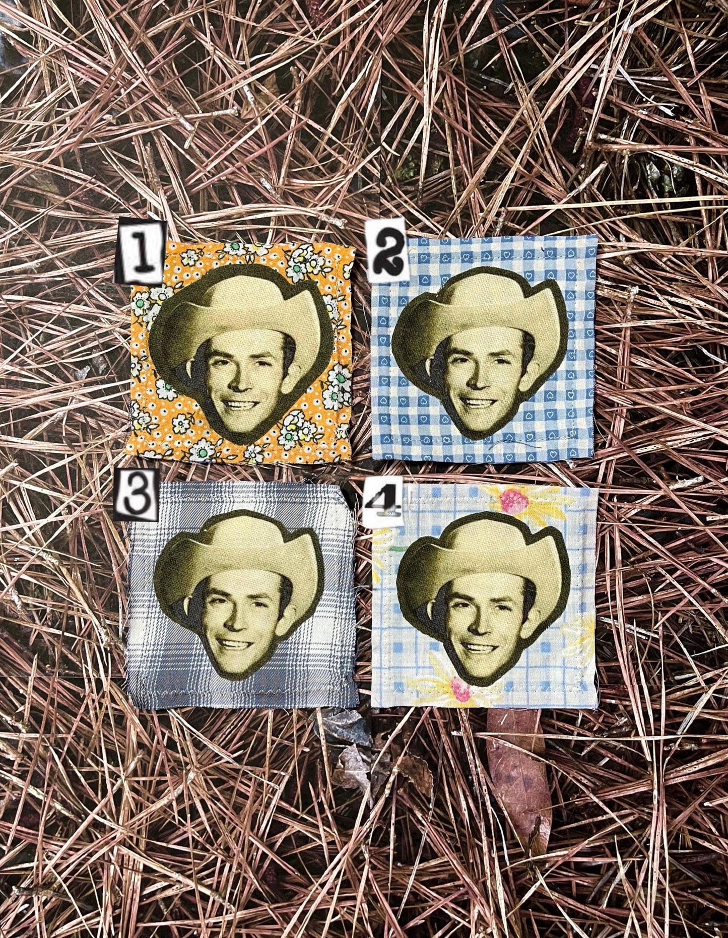 Hank Scrap Fabric Patch / Sew On