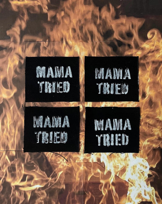 Mama Tried Patch / Raw Edge / Sew On