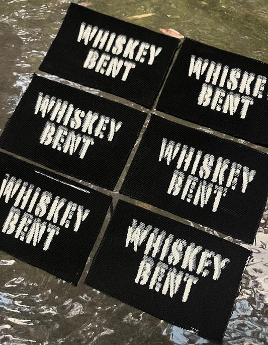 Whiskey Bent Double Vision Patch / Raw Edge / Sew On