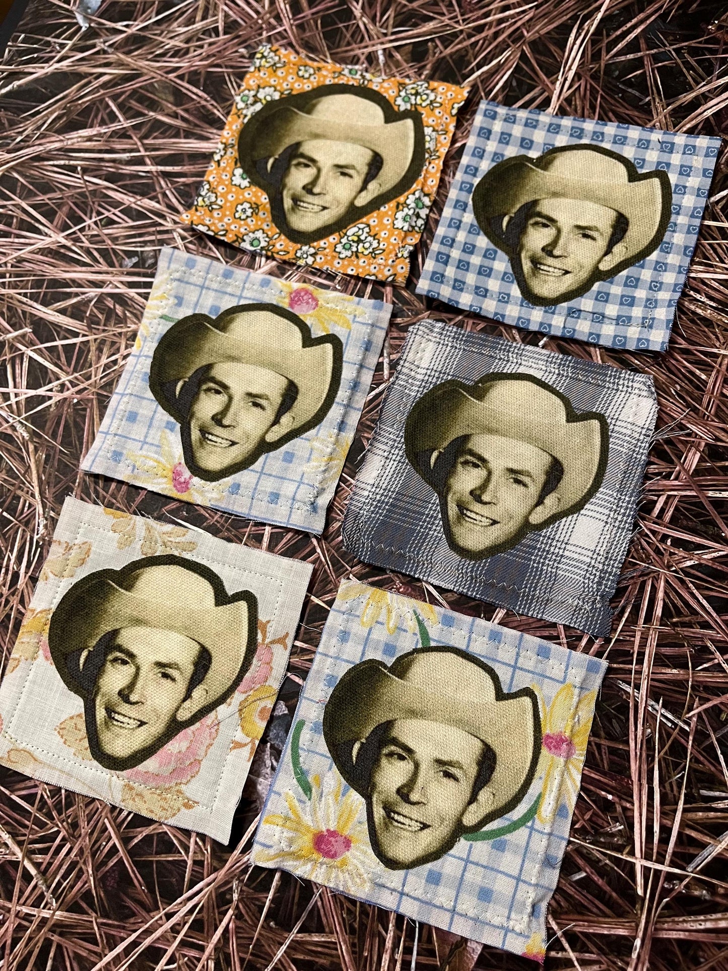 Hank Scrap Fabric Patch / Sew On