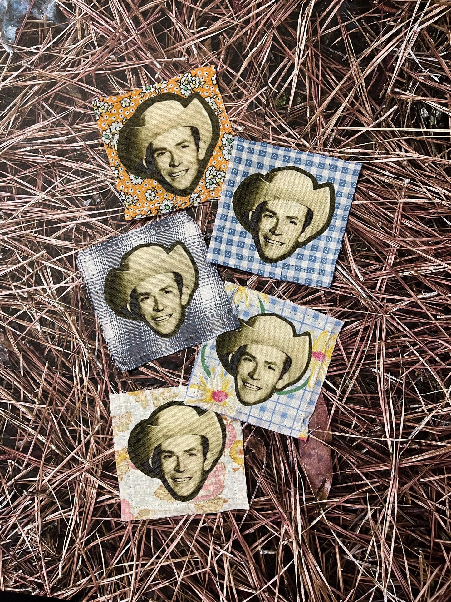 Hank Scrap Fabric Patch / Sew On