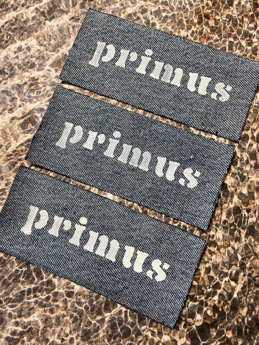 Primus Denim Patch / Raw Edge / Sew On