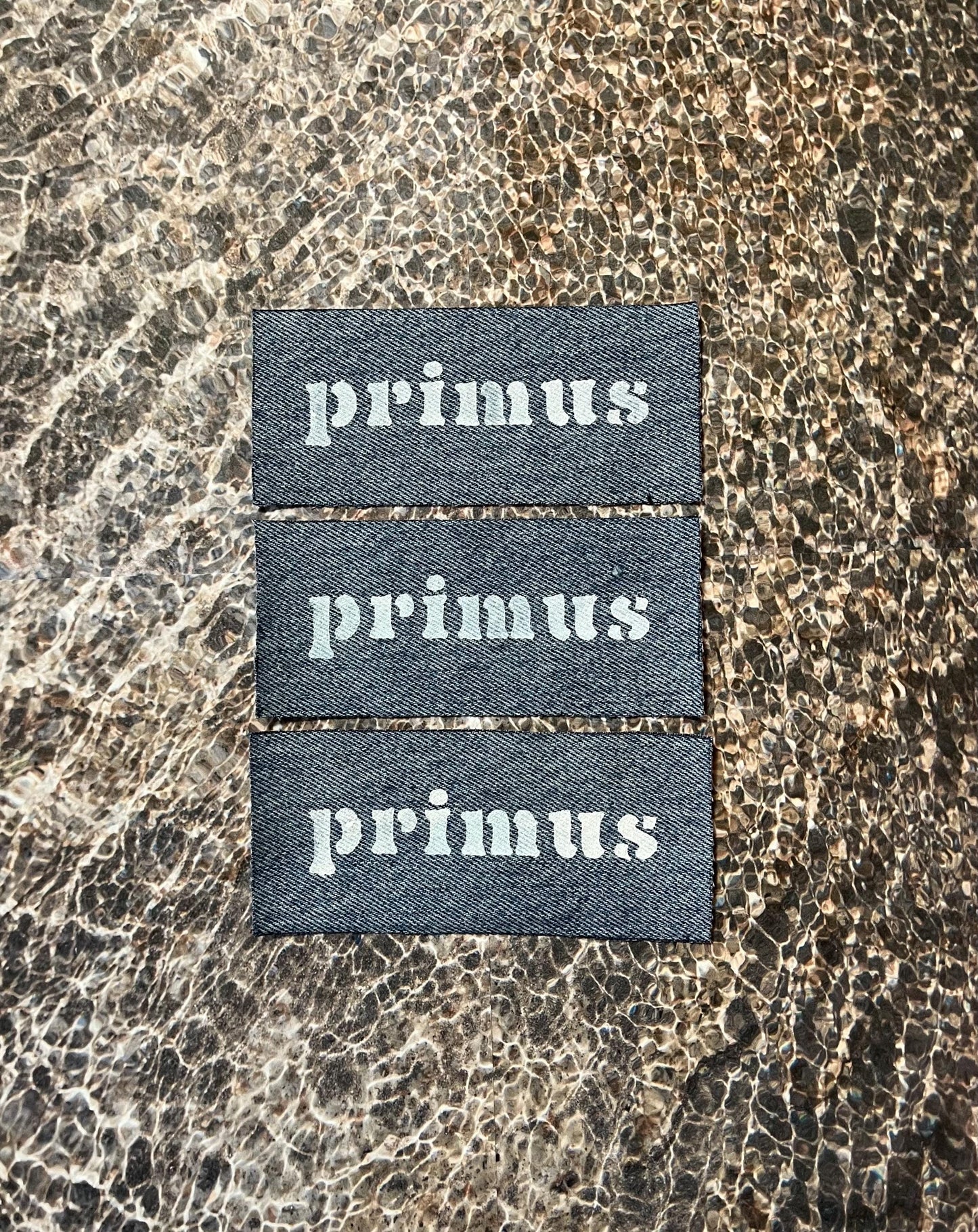 Primus Denim Patch / Raw Edge / Sew On