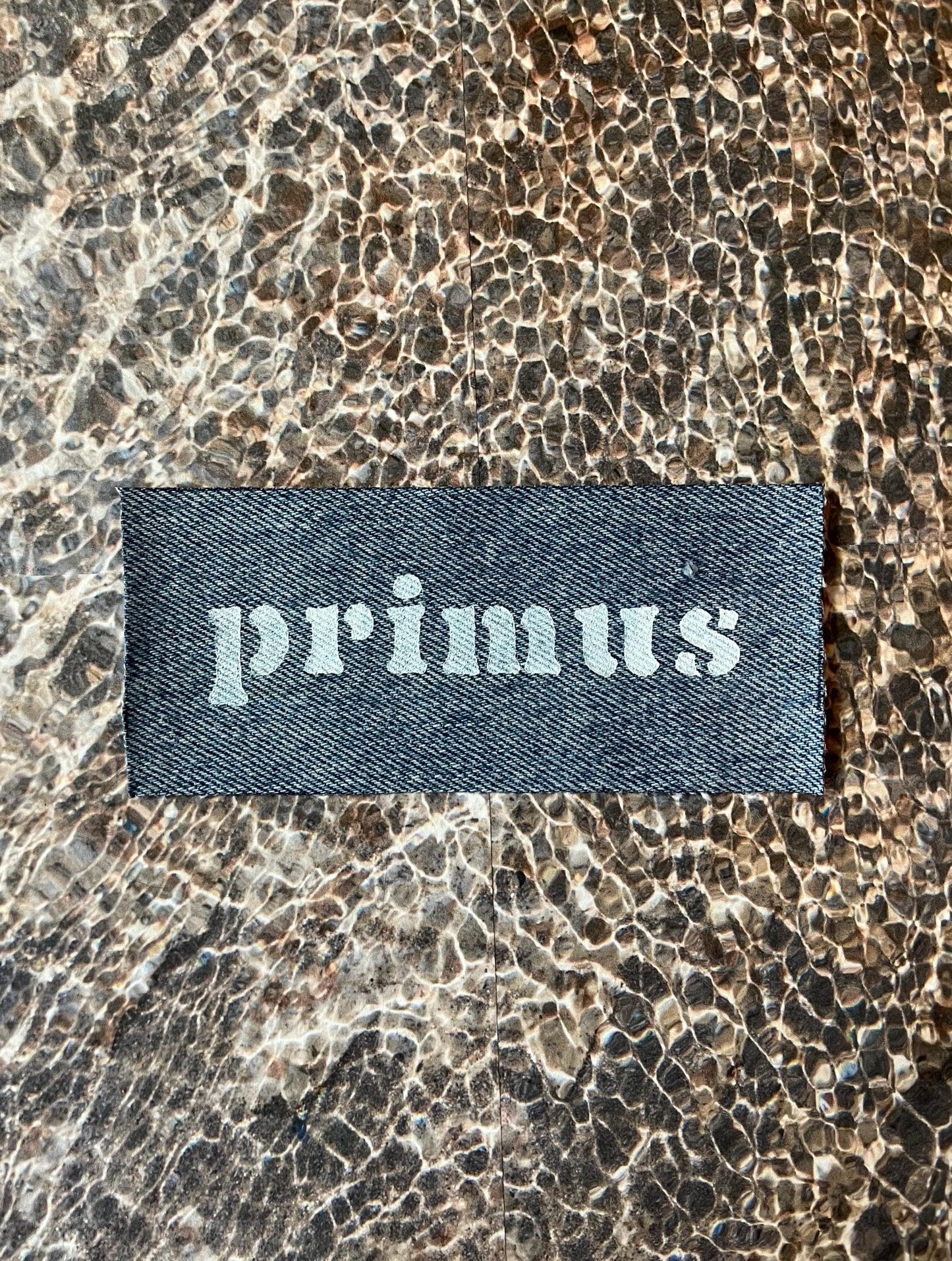 Primus Denim Patch / Raw Edge / Sew On