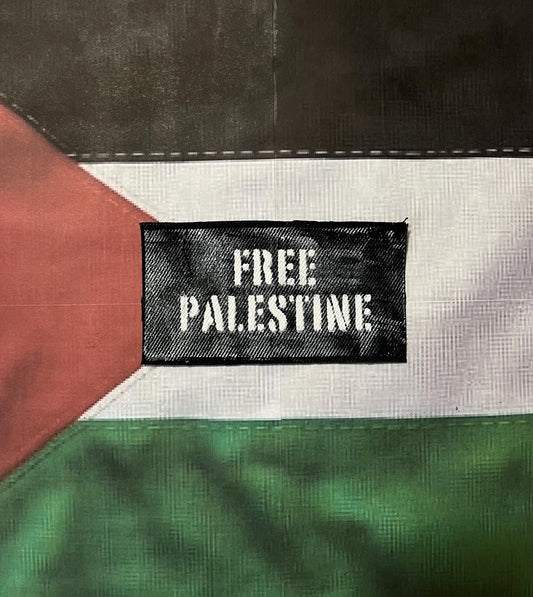 Free Palestine Patch / Raw Edge / Sew On